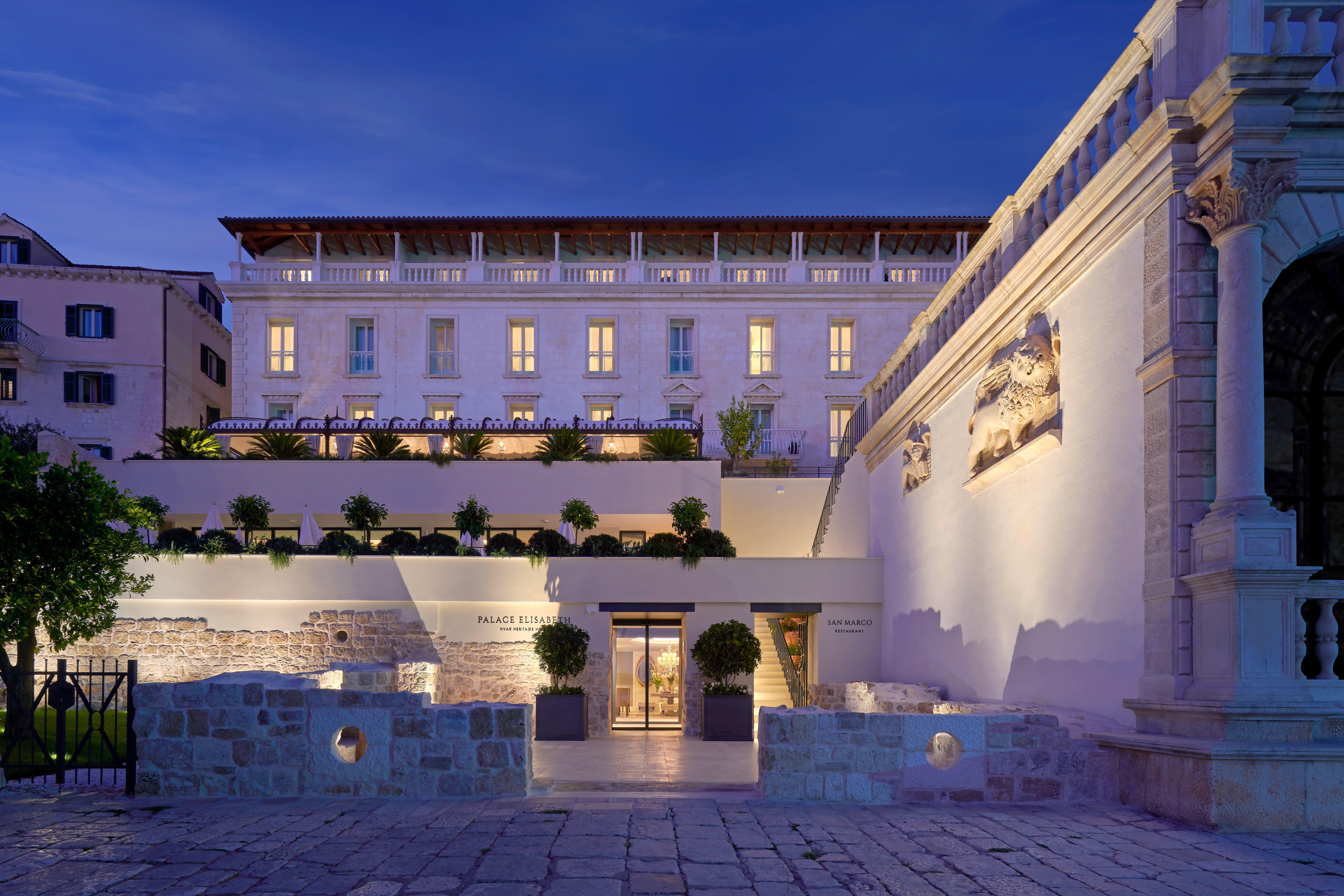 Palace Elisabeth, Hvar Heritage Hotel - The Leading Hotels Of The World Hvar Town Exterior photo